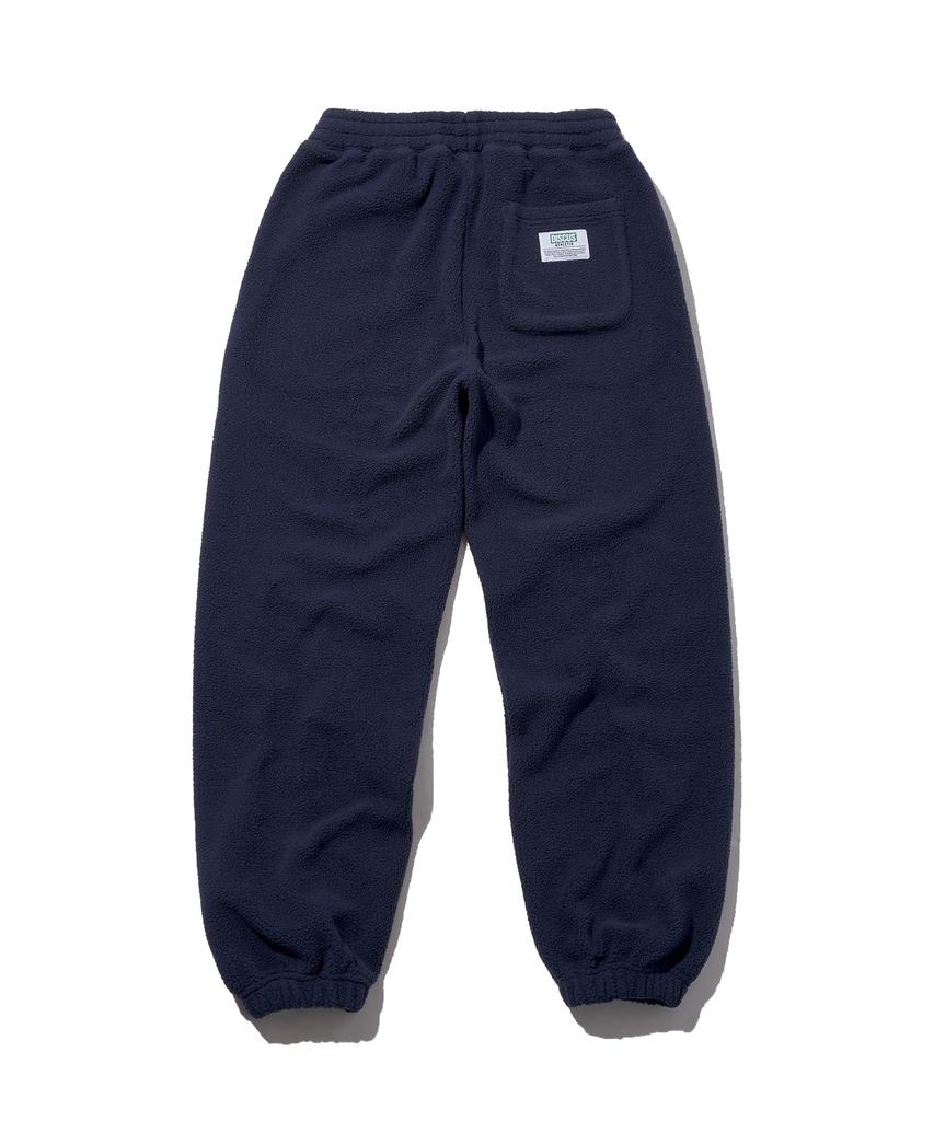 DISCUS ATHLETIC Letter Logo Fleece Pants Navy