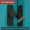 Gate Latch with Luminous Safety Door Lock Heavy Duty Zinc Alloy Anti-theft Latch Lock with Ball