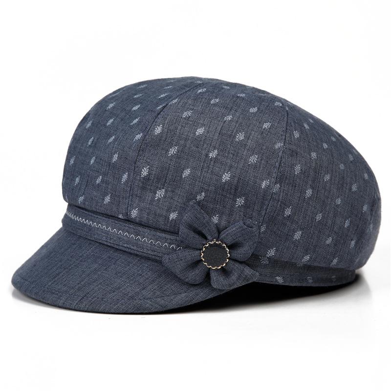 Old Man Hat Female Spring And Autumn Mother Cap Grandma Cloth Hat Spring And Summer Old Lady Sun Hat