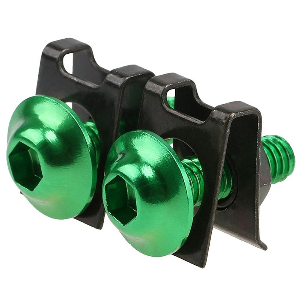 10 Stück 6mm Universelle Motorrad Verkleidung Karosserie Schrauben Roller Muttern M6 Turm Geschwindigkeit Befestigungsclips Schraube