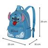 Zaino Urbano Alla Moda Lilo E Stitch Disney Blu 25X29X16 Cm