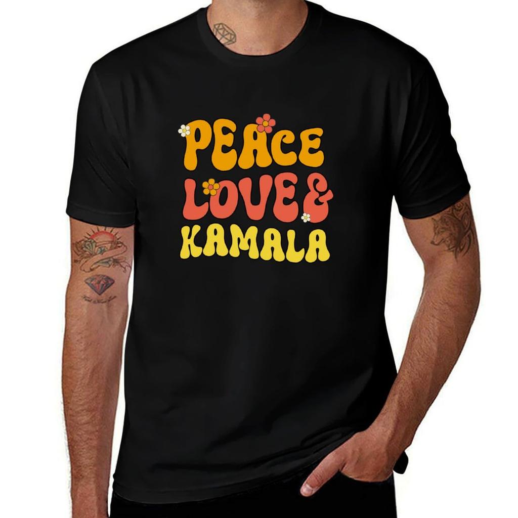 Peace Love And Kamala Harris Tshirt Perforunisexce Dry Fit Tshirt