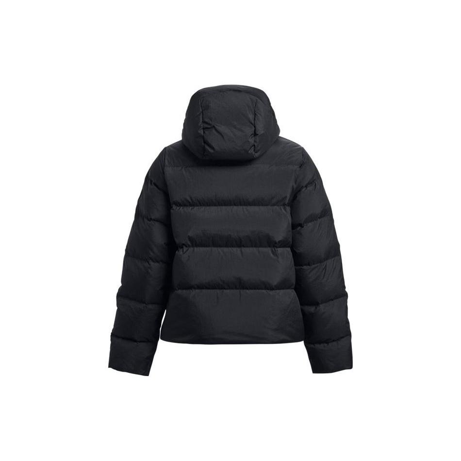 (WMNS) Under Armour ColdGear Infrared Down Hooded Jacket 'Black' Women's 1378861-001