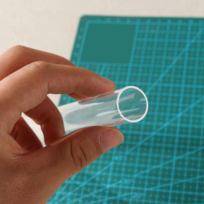 DIY Transparent Clay Stick Solid Hollow Rolling Pin Ultra-light Colored Clay Soft Pottery Roller