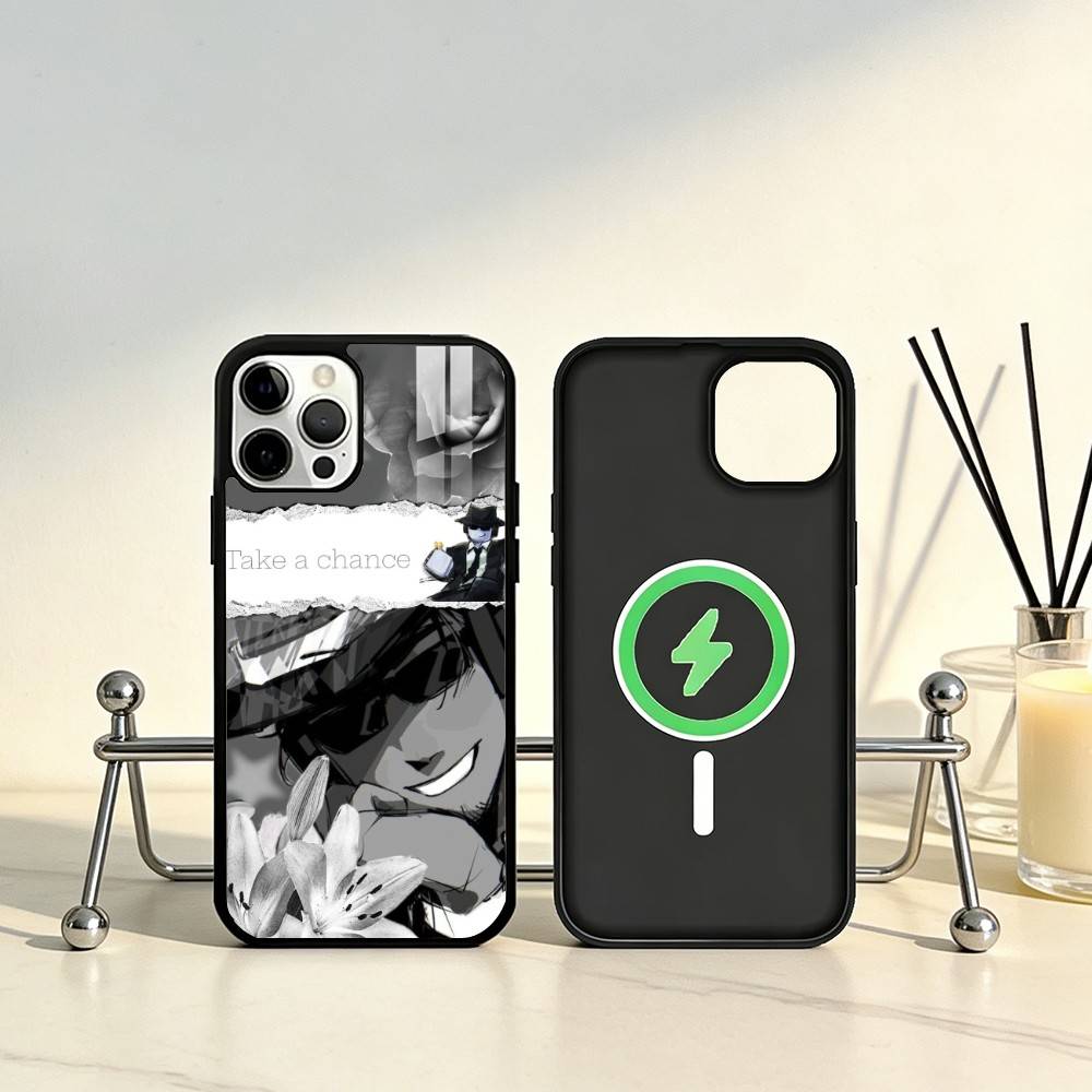 

F-ForsakenS C-Chance Cool Phone Case For iPhone17,16,15,14,13,12,11 Plus,Pro Max Magnetic For Magsafe Wireless Charging iPhone17