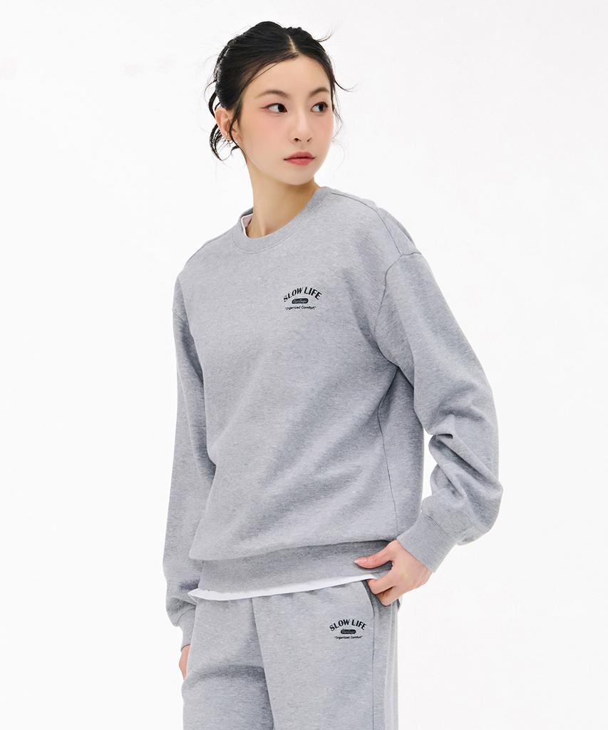 CHASECULT Unisex Essential Modern Logo Sweatshirt - Grey