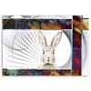 Canvas print, Colourful rabbit for children