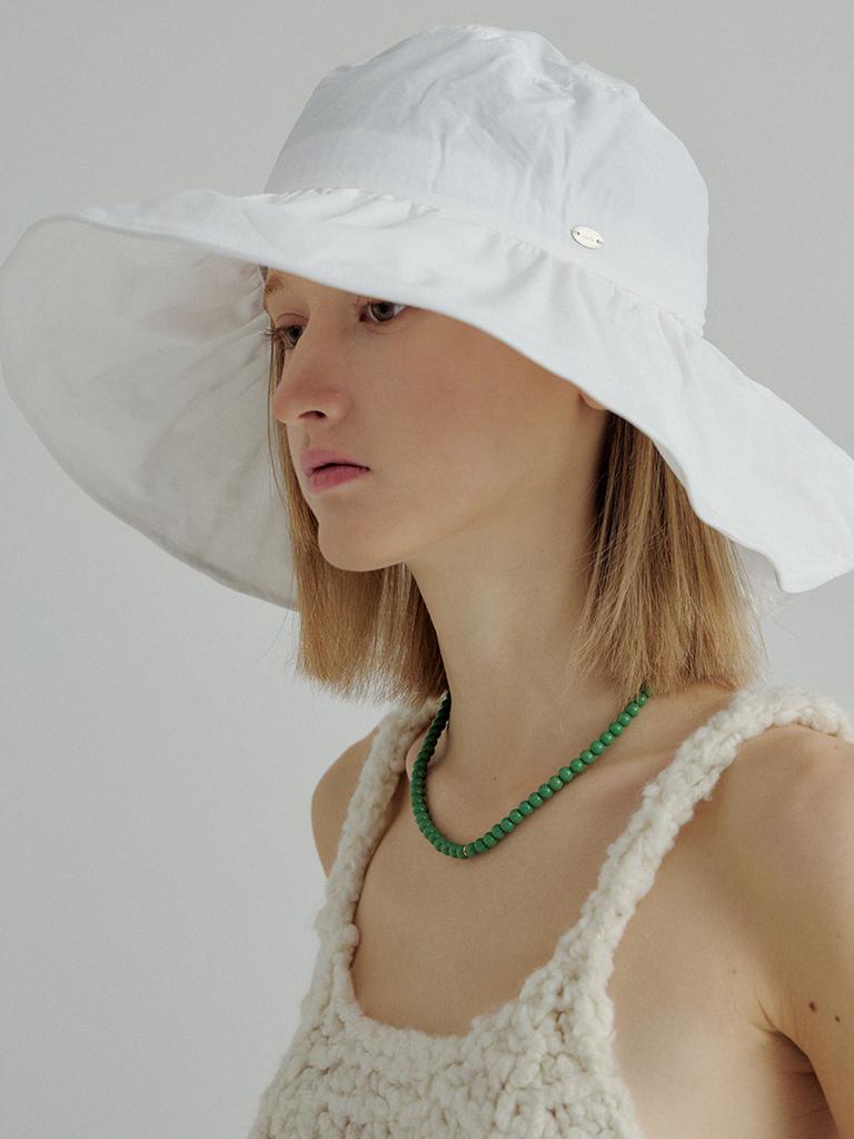 Meleuhen Sandy Wide Bucket Hat_3Color