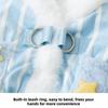 Warm Star-Print Scarf Dog Coat Comfortable Dog Velvet Vest Cute Vertical-Stripe Pet Vest  For Pets