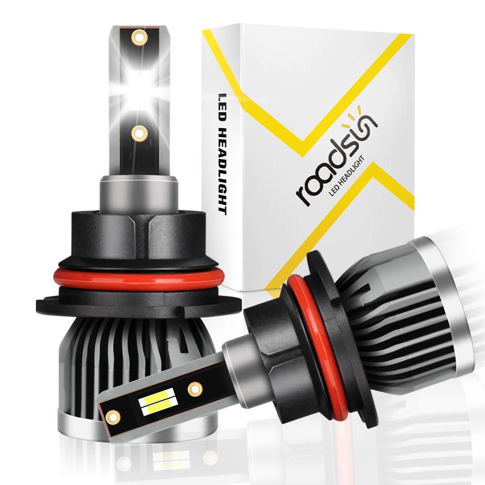 

9004 2PCS 30000LM Car LED Headlight Bult in Driver Highlight 3570 CSP Chips LED Bulbs