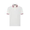 Classic Striped Men's Short-Sleeved Polo Shirt