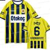 Nuevas Camisetas de Local y Visitante del Fenerbahce 2026 para la Temporada 2026-27, Camiseta Deportiva de Manga Corta Estilo Familiar Impresa en 3D para Aficionados