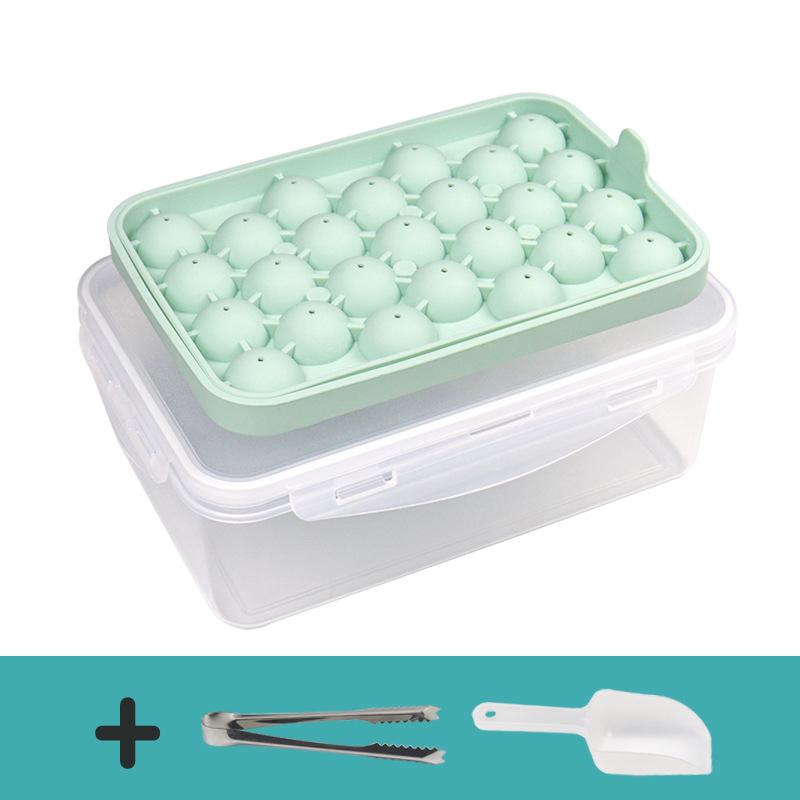 

Силиконовая форма для льда - круглый лоток для кубиков льда и контейнер для хранения