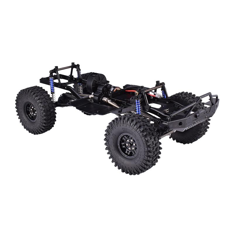 12.3 inch Chassis Frame Wheelbase Mounted DIY Toys For 1/10 SCX10II 90046 90047 Remote Control Crawler Car Parts Base Set