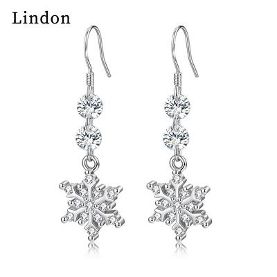 Lindon Zircon Copper Alloy Earrings Drop Earrings For Women Wedding Party Gifts