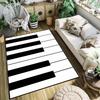 Door Mat Anti-Slip Kitchen Keys Bedroom Handmade Creative Tufted Piano Rug Carpet Living Room Funny Entrance Decoration