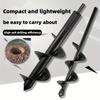 Earth Auger Spiral Drill Bit for Garden Soil Loosening