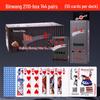 Set of 144 Genuine Binwang 2109/2110 Poker Cards - Thickened, Red and Blue Combo, Paper Cards for Adults.