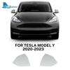 Önceden Kesilmiş PPF Araba Farları Koruyucu Film TPU Tesla Model 3 Y X S İçin - Şeffaf Çizilmeye Dayanıklı Dikiz Aynası