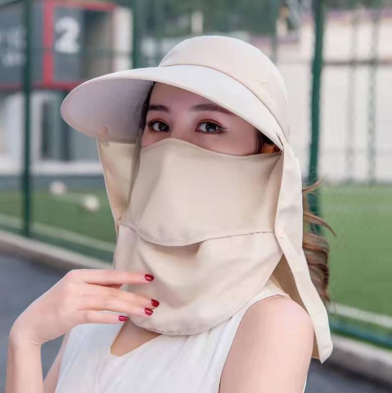 Women's Outdoor UV Protection Hiking Hat with Neck Shield