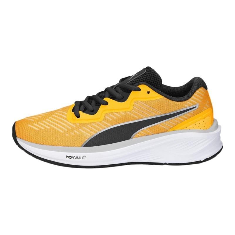 PUMA Aviator Profoam Sky Mesh Cushioned Breathable Low Casual Running Shoes Unisex Yellow Black 376615-14 39