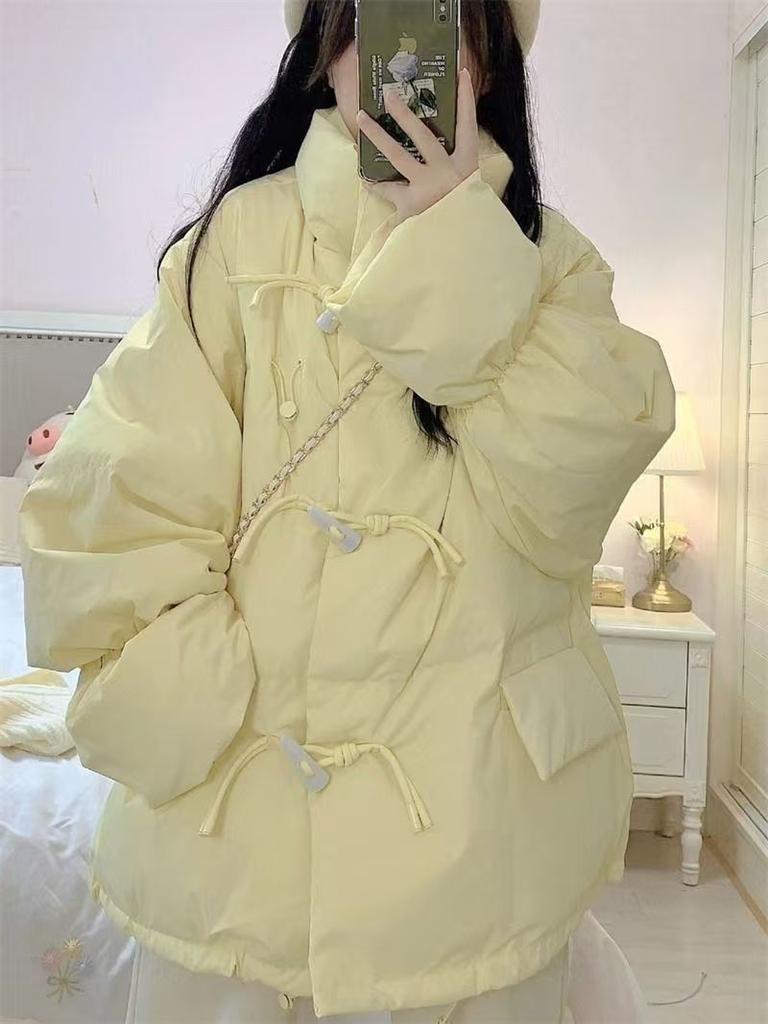 Corner buckle national style loose season cotton clothes short jacket bread clothes short down cotton-padded clothes