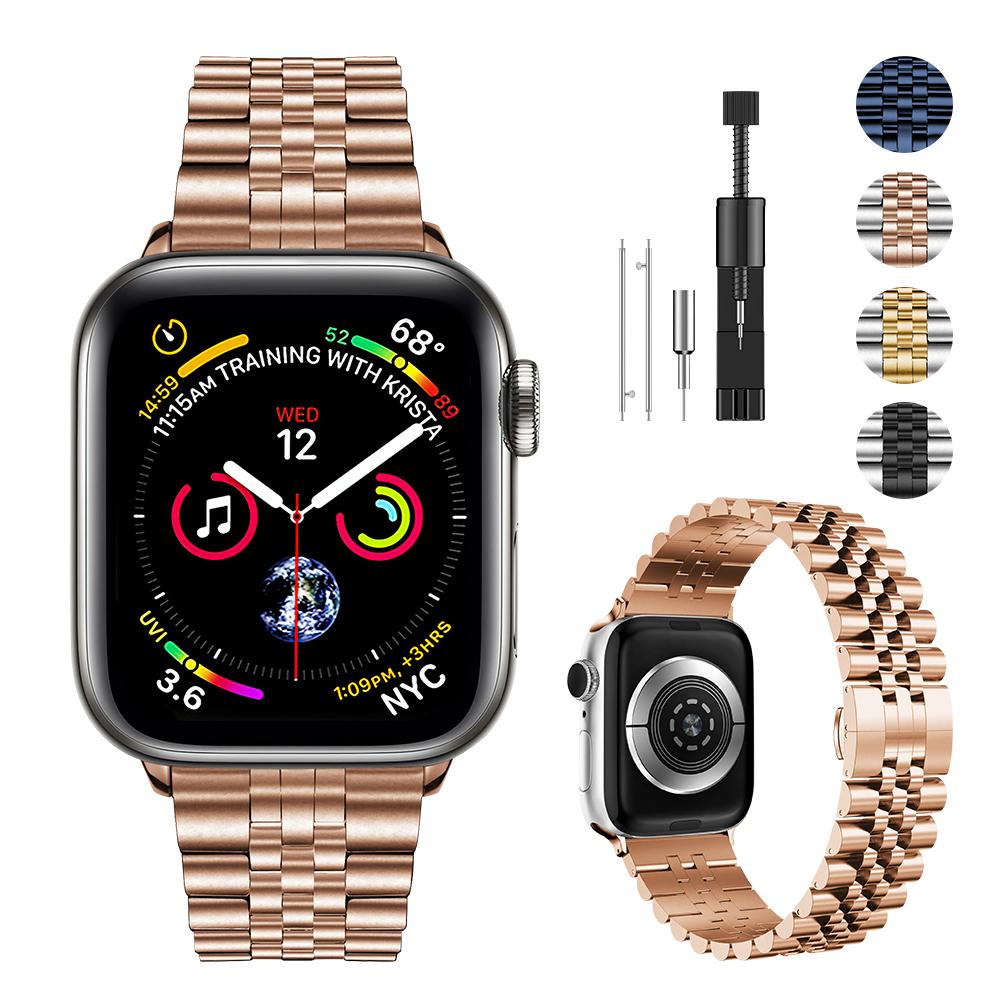 Metal Stainless steel Strap for Apple Watch Ultra 3 2 49mm/11 10 46mm 42mm/9 8 7 45mm 41mm Wristband iWatch 6 5 4 SE 3 44mm 40mm