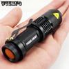 Strong Flashlight Portable Bicycle Lamp Short Mini Q5 LED Flashlight Torch Adjustable Focus Zoom Light Lamp