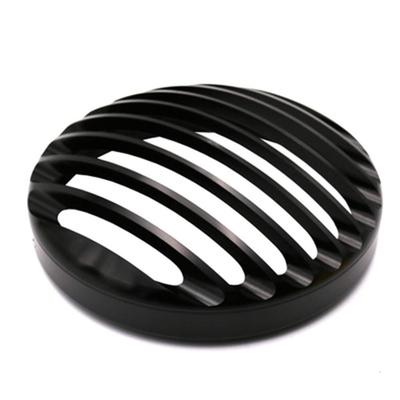 ZSADZS Aluminum Alloy LED Custom Headlight Grille Covers for Sportster XL 883 1200 2004-2014 (Black)