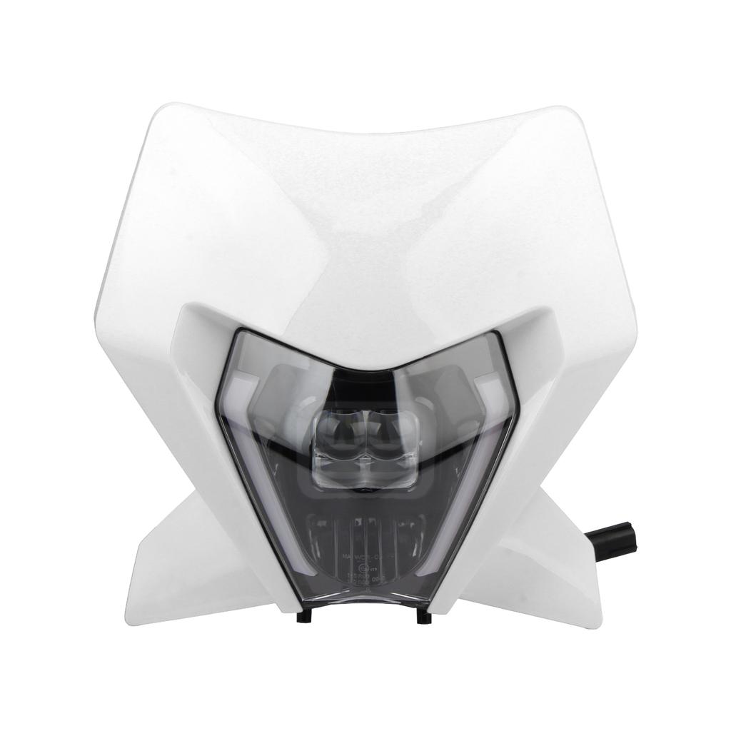 Motorcycle LED Headlamp Fairing for KTM EXC SXF XCW MX 2024 Enduro Dirt Bike Motocross LED Headlight Modification Accessories