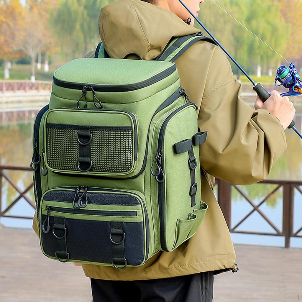 Angelrucksack Tasche Geschenk für Männer Tackle Box Aufbewahrung Rucksack Outdoor