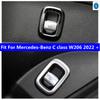 Glänsande Stil/Svart Stil Baklucka Kontrollknapp Cover Trim Passar För Mercedes-Benz C-klass W206  -2025 Biltillbehör