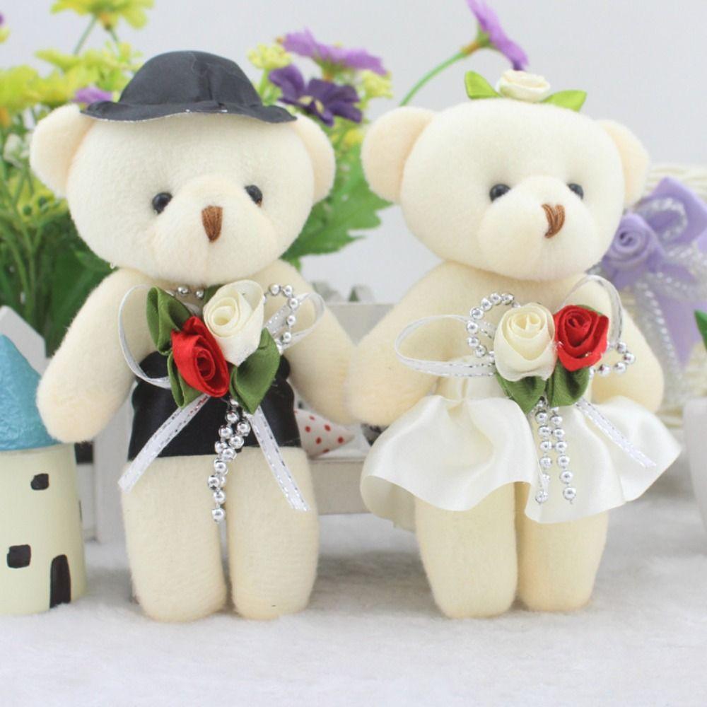 Foam Bear Mini Bear Flower Bouquet Couple Bear Cartoon Bouquet Doll  Girl Birthday Gift