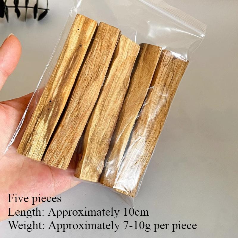 

5/10 Roots High-oil Logs of Peruvian Holy Wood Sticks Temple Worship Buddha Home Purify The Air Remove Odor and Calm The Mind 5 roots