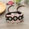 Hand-woven retro ceramic bracelet women's versatile simple temperament literary hand rope with jewelry