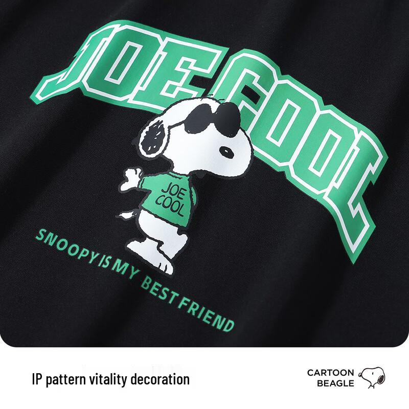 Snoopy Boys' Striped Sweatshirt
