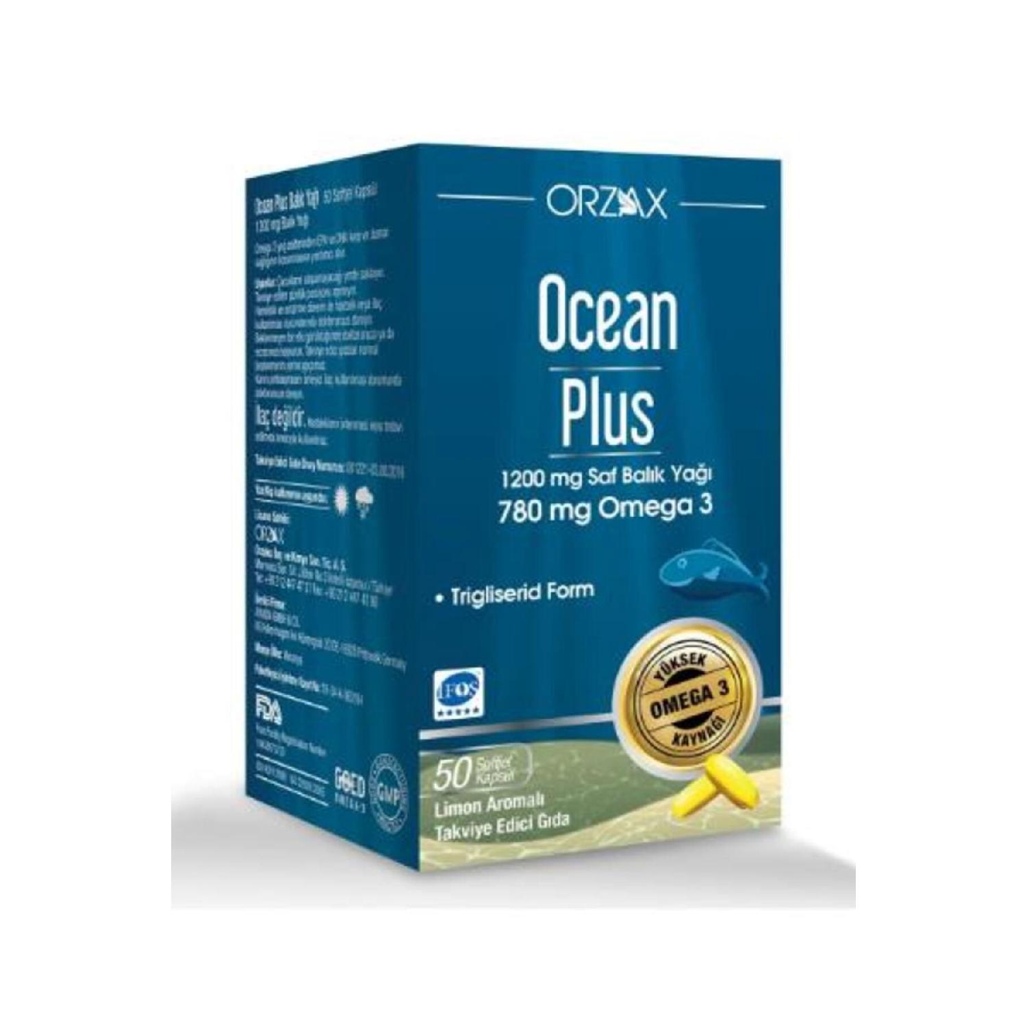 

Plus 1200 Mg Omega-3 Fish Oil 50 Capsules