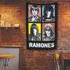 Amerykański Zespół Rockowy Gobelin R-Ramones Punkowa Muzyka Nadruki Wystrój Domu Wiszący na Ścianie Sypialnia Pokój Studenta Tło Baner Koncertowy Prezent dla Fanów