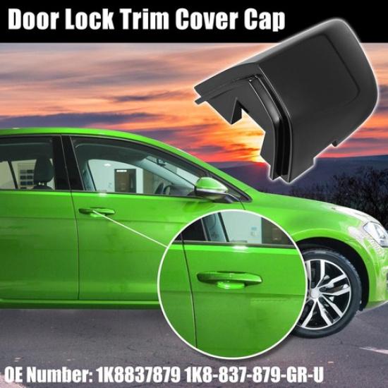 

1K8837879GRU Front Driver Door Handle Cover Black for Volkswagen Golf Passat GTI