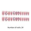 Art Womens Nail Wearable Nail Products Detachable Fashionable Wearresistant