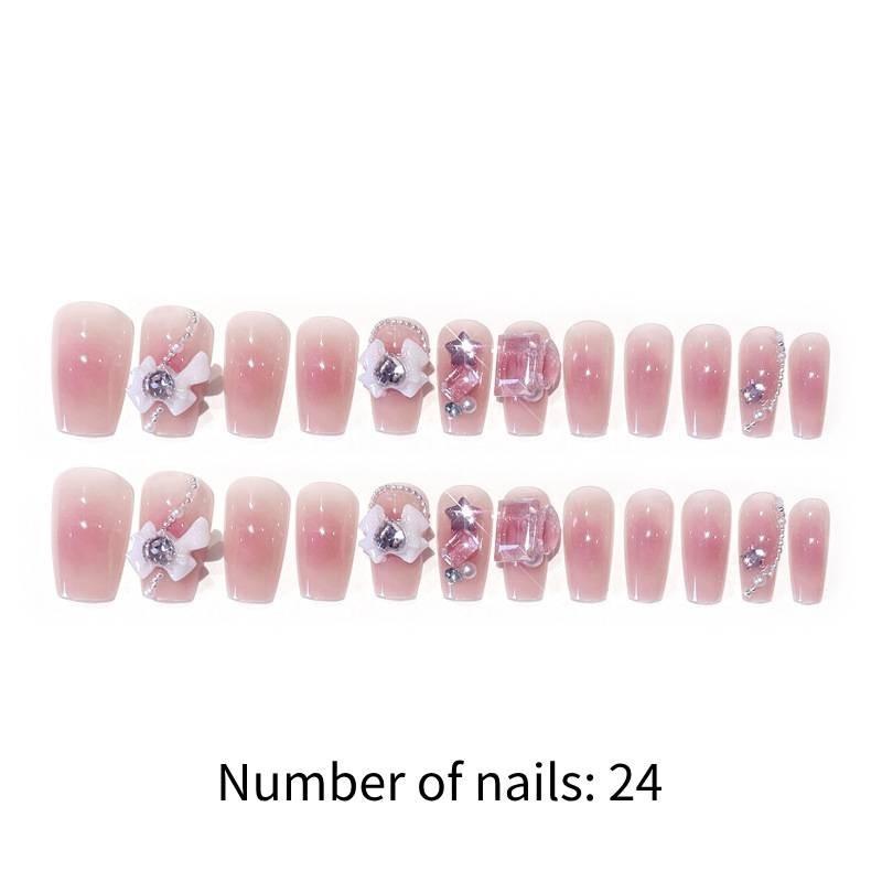 Art Womens Nail Wearable Nail Products Detachable Fashionable Wearresistant