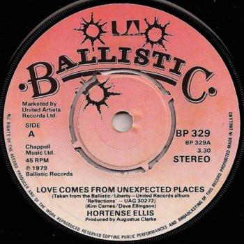 

7inch Record HORTENSE ELLIS Love Comes From Unexpected Places BP329 BALLISTIC 1979 UK Reggae Ska Dub Used