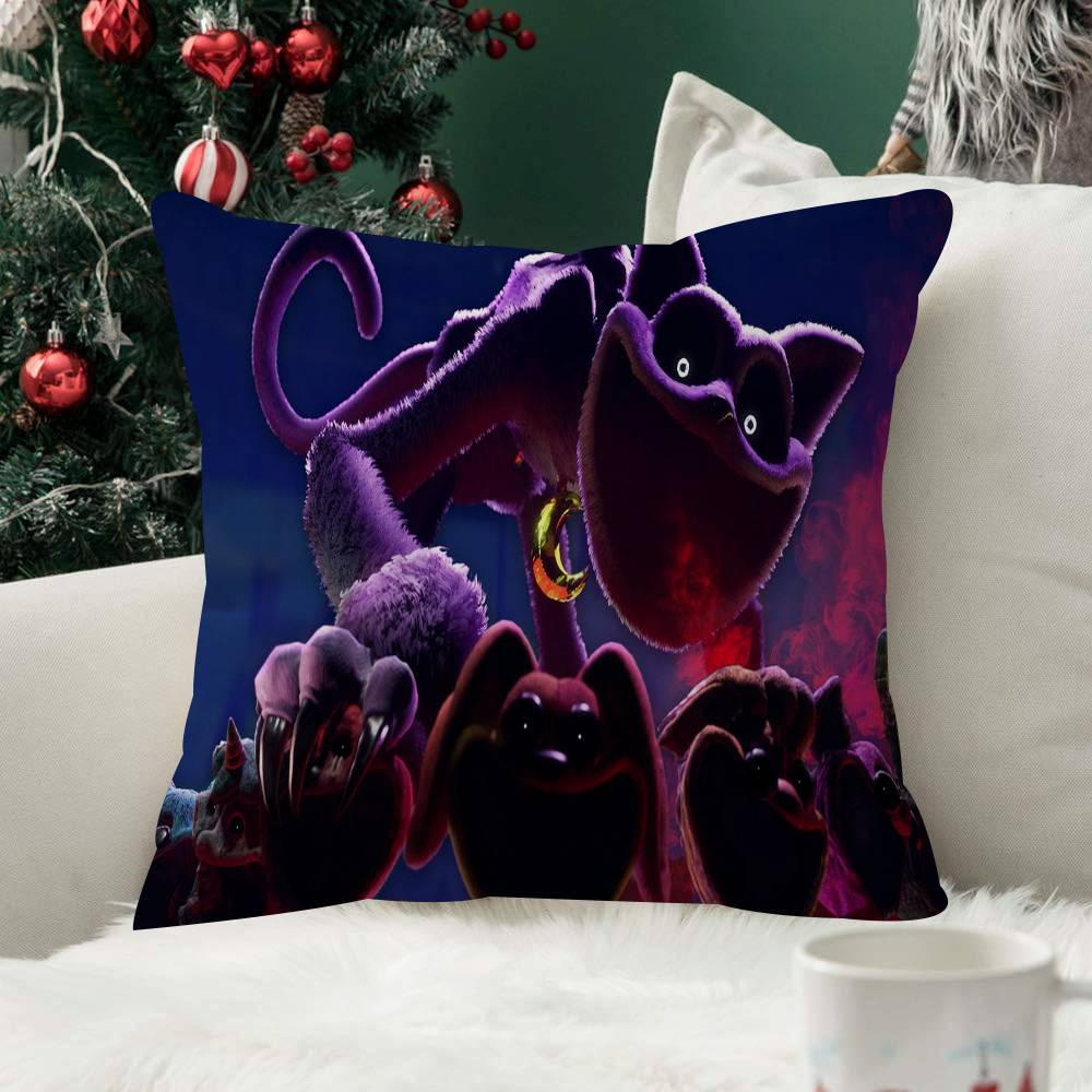 Video Game Funny PPoppy Playtimes Decor Room Aesthetics Pillow Case Home Bedroom Sofa Bed Couch Pillow Cover x Fashion