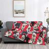 Coperta in Pile di Old English Sheepdog Decorazione Tessile Cane Bobtail Coperta Multi-funzione per Biancheria da Letto Ufficio Copriletti