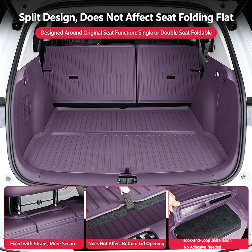 For Leapmotor B10/B01/B05 Trunk Mat TPE Full Surround Trunk Mat Waterproof And Wear-Resistant Car Interior Accessories
