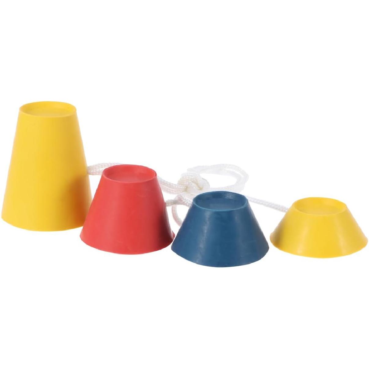 Rubber Winter Golf Tees Indoor Golf Tees with Different Heights for Frosty Days 4pcs