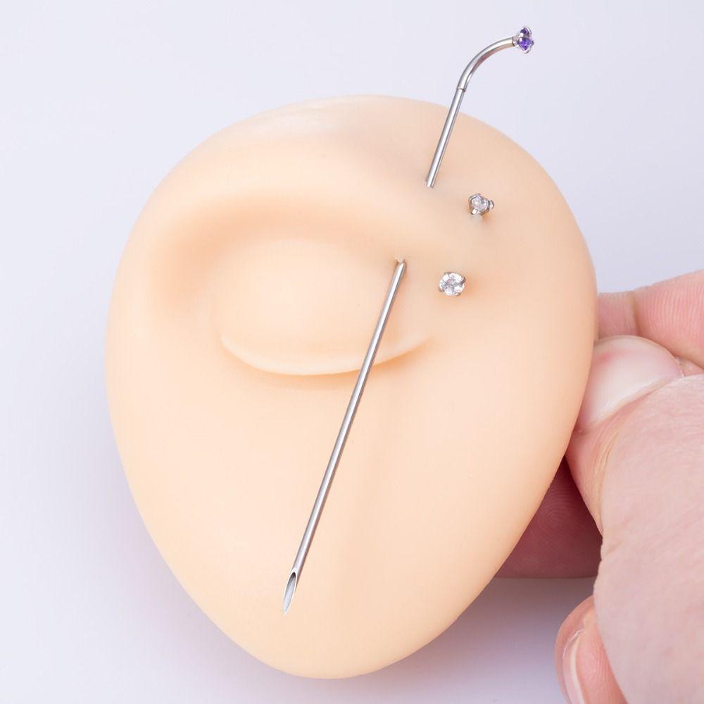 Stainless Steel Body Piercing Tool Nose Stud Dermal Piercing Tool Jewelry Tool