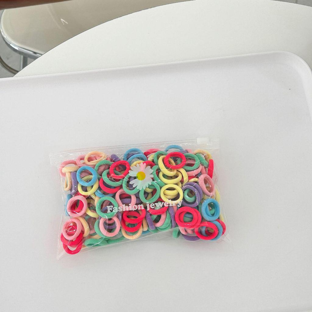 Children's Colorful Hair Accessories: Hair Ties, Towel Rings, Headbands, Rubber Bands, Thumb Rings. Ideal for street stalls and hot selling items.