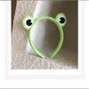 Cute Frog Headband for Women's Face Washing & Makeup - Cartoon Style