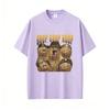 The Burnt Peanut Goop Goop Goop Funny Meme Graphic Tshirt Unisex Women Fashion Humor Pure Cotton T Shirt Male Oversized Streetwear